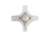 Flush Mounts Glass Down by Golden ( 62 | 9608-WSC PN Glacier ) 