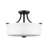 Semi-Flush Mts. Bowl Style by Generation Lighting ( 1 | 7728803EN3-710 Canfield ) 
