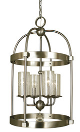 Foyer/Hall Lanterns Open Frame by Framburg ( 8 | 1104 BN Compass ) 
