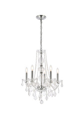 Mid. Chandeliers Candle by Elegant Lighting ( 173 | V7855D21C/RC Verona ) 