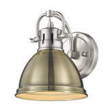 Sconces Directional/Cylinder by Golden ( 62 | 3602-BA1 PW-AB Duncan ) 