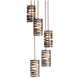 Mini Pendants 3 Light Cluster by Hammerton Studio ( 404 | CHB0013-03-BS-F-C01-L3 Tempest ) 