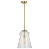 Mini Pendants Glass Down by Generation Lighting ( 1 | P1459SB Loras ) 