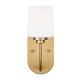 Sconces Single Glass by Generation Lighting ( 1 | 4102801-848 Windom ) 