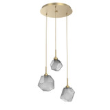Mini Pendants 3 Light Cluster by Hammerton Studio ( 404 | CHB0039-03-GB-S-C01-L1 Gem ) 