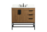 Plumbing Bath Chests/Vanities by Elegant Lighting ( 173 | VF48836WB-BS Eugene ) 