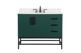 Plumbing Bath Chests/Vanities by Elegant Lighting ( 173 | VF48842MGN-BS Eugene ) 
