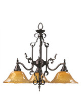 Mid. Chandeliers Glass Down by Framburg ( 8 | 1113 MB Compass ) 