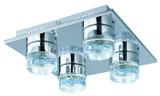 Flush Mounts Glass Down by ET2 ( 86 | E22772-91PC Fizz IV ) 