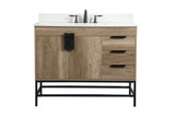 Plumbing Bath Chests/Vanities by Elegant Lighting ( 173 | VF48842NT-BS Eugene ) 