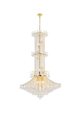 Large Chandeliers Glass Shade by Elegant Lighting ( 173 | V8008G44G/RC Toureg ) 