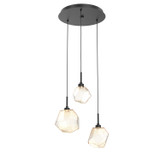 Mini Chandeliers Multi-Port/Cascade by Hammerton Studio ( 404 | CHB0039-03-MB-A-C01-L3-RTS Gem ) 