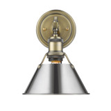 Sconces Directional/Cylinder by Golden ( 62 | 3306-BA1 AB-CH Orwell ) 