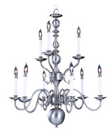 Large Chandeliers Candle by Framburg ( 8 | 9129 SP Jamestown ) 