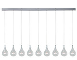 Linear/Island 4 Light + by ET2 ( 86 | E23119-18 Larmes ) 