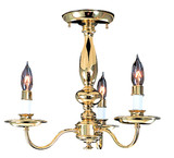 Semi-Flush Mts. Candle by Framburg ( 8 | 9133 PB Jamestown ) 