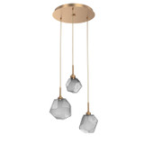 Mini Pendants 3 Light Cluster by Hammerton Studio ( 404 | CHB0039-03-NB-S-C01-L3 Gem ) 