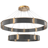 Large Chandeliers Ring/Halo by Hammerton Studio ( 404 | CHB0042-2D-NB-SG-CA1-L1 Parallel ) 