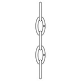 Specialty Items Fixture Accents/Parts by Generation Lighting ( 1 | 9116-710 Replacement Chain ) 