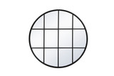 Mirrors Oval/Round by Elegant Lighting ( 173 | MR633636BK Motif ) 