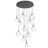 Large Chandeliers Multi-Port/Cascade by Hammerton Studio ( 404 | CHB0039-11-MB-C-C01-L1 Gem ) 