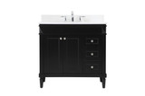 Plumbing Bath Chests/Vanities by Elegant Lighting ( 173 | VF31836BK-BS Bennett ) 