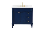 Plumbing Bath Chests/Vanities by Elegant Lighting ( 173 | VF31836BL-BS Bennett ) 