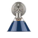 Sconces Directional/Cylinder by Golden ( 62 | 3306-BA1 PW-NVY Orwell ) 