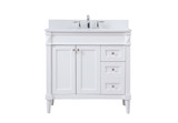 Plumbing Bath Chests/Vanities by Elegant Lighting ( 173 | VF31836WH-BS Bennett ) 