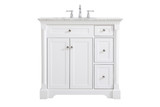 Plumbing Bath Chests/Vanities by Elegant Lighting ( 173 | VF53036WH Clarence ) 