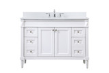 Plumbing Bath Chests/Vanities by Elegant Lighting ( 173 | VF31848WH-BS Bennett ) 