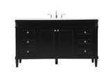 Plumbing Bath Chests/Vanities by Elegant Lighting ( 173 | VF31860BK Bennett ) 