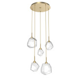 Mid. Chandeliers Multi-Port/Cascade by Hammerton Studio ( 404 | CHB0039-05-GB-C-C01-L3-RTS Gem ) 