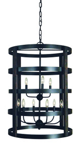 Foyer/Hall Lanterns Open Frame by Framburg ( 8 | L1009 MBLACK Homestead ) 