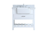 Plumbing Bath Chests/Vanities by Elegant Lighting ( 173 | VF60136WH-BS Clement ) 