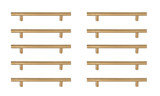 Specialty Items Cabinet Hardware by Elegant Lighting ( 173 | PL400-5-BR-10PK Quinn ) 