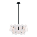 Mid. Chandeliers Glass Down by Eurofase ( 40 | 47209-022 Nuvola ) 
