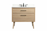 Plumbing Bath Chests/Vanities by Elegant Lighting ( 173 | VF41036MW-BS Boise ) 