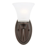 Sconces Single Glass by Generation Lighting ( 1 | 41806EN3-710 Holman ) 