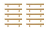 Specialty Items Cabinet Hardware by Elegant Lighting ( 173 | PL402-4-BR-10PK Dior ) 