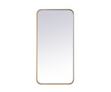Mirrors Rectangle/Square by Elegant Lighting ( 173 | MR801836BR Evermore ) 