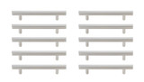 Specialty Items Cabinet Hardware by Elegant Lighting ( 173 | PL402-5-NK-10PK Dior ) 