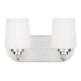 Bathroom Fixtures Two Lights by Generation Lighting ( 1 | 4402802EN3-962 Windom ) 
