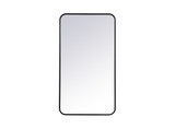 Mirrors Rectangle/Square by Elegant Lighting ( 173 | MR802036BK Evermore ) 