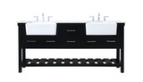 Plumbing Bath Chests/Vanities by Elegant Lighting ( 173 | VF60172DBK Clement ) 