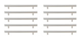 Specialty Items Cabinet Hardware by Elegant Lighting ( 173 | PL402-7-NK-10PK Dior ) 