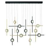 Large Chandeliers Multi-Port/Cascade by Eurofase ( 40 | 47256-033 Barletta ) 