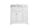Plumbing Bath Chests/Vanities by Elegant Lighting ( 173 | VF60236WH-BS Franklin ) 