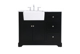 Plumbing Bath Chests/Vanities by Elegant Lighting ( 173 | VF60242BK Franklin ) 