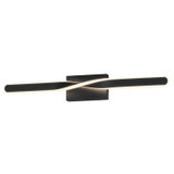Bathroom Fixtures Cylindrical / Linear by ET2 ( 86 | E24153-BK Pirouette - Bath Vanity ) 